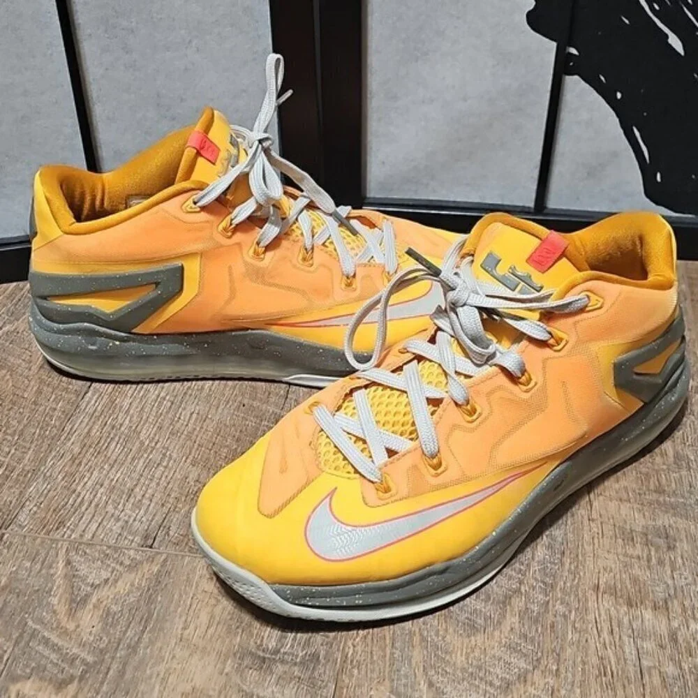 Lebron James Nike Air Max Low Floridian Atomic Mango Sneakers Shoes Mens 9.5